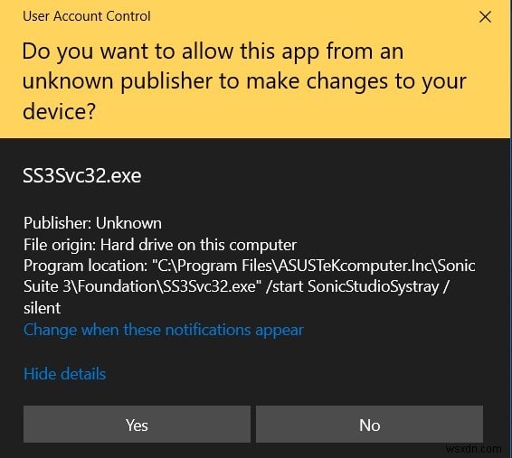 Cách khắc phục SS3svc32.exe khi khởi động trong Windows 10 