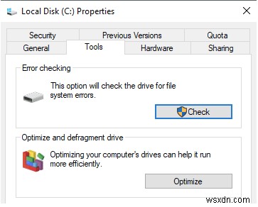 Cách sửa lỗi vùng bị lỗi trong đĩa cứng trên Windows 10