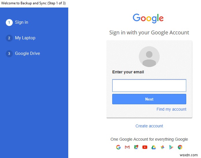 Bảo mật dữ liệu máy tính của bạn:Sao lưu trên Google Drive