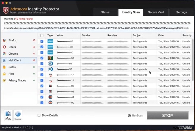 Trình bảo vệ danh tính nâng cao của Systweak - Công cụ ngăn chặn trộm danh tính