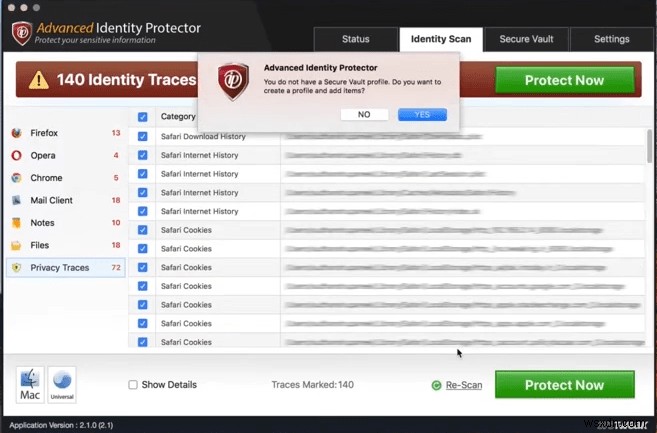 Trình bảo vệ danh tính nâng cao của Systweak - Công cụ ngăn chặn trộm danh tính