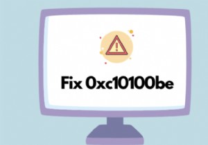 Cách khắc phục lỗi video 0xc10100be trên Windows 10