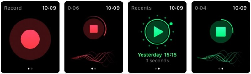 Ứng dụng ghi âm của Apple Watch sẽ gỡ bỏ ghi chú ngay lập tức