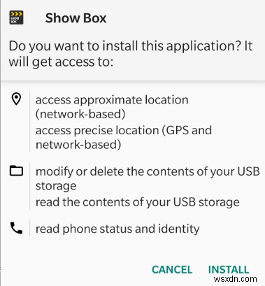 Ứng dụng Showbox cho Android là gì?