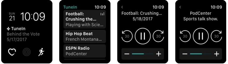 Ứng dụng âm nhạc phải dùng thử cho Apple Watch