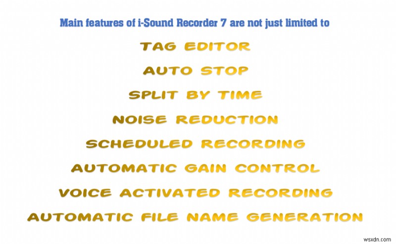 i-Sound Recorder 7:Ứng dụng ghi âm ấn tượng