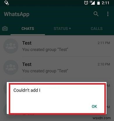 Bị chặn trên WhatsApp? Kiểm tra nó!