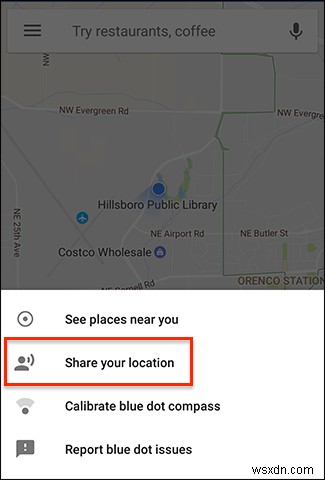 Cách chia sẻ tạm thời vị trí hiện tại của bạn qua Google Maps