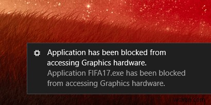 Cách khắc phục  Ứng dụng đã bị chặn truy cập phần cứng đồ họa 