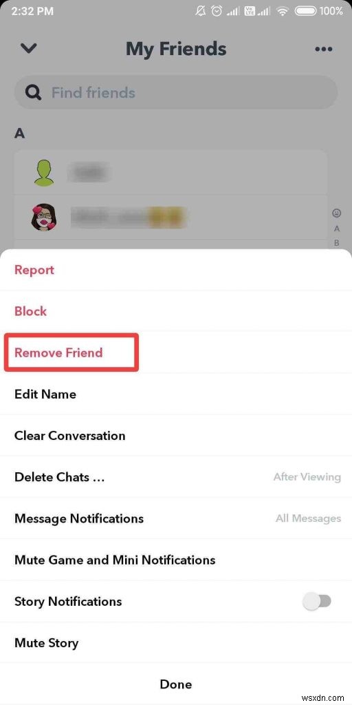 Cách xóa hoặc chặn ai đó trên Snapchat mà họ không biết