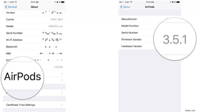 Cách kiểm tra xem chương trình cơ sở trên Apple AirPods của bạn có được cập nhật hay không