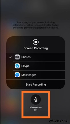 Cách ghi màn hình trên iPhone có âm thanh
