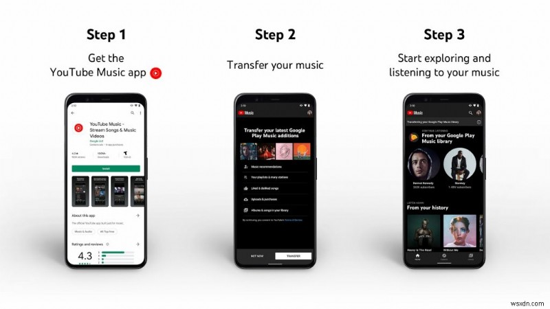 Cách chuyển nhạc của bạn từ Google Play Âm nhạc sang YouTube Music?