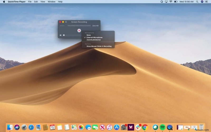 Cách quay màn hình trên máy Mac có âm thanh