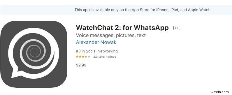 Cách sử dụng WhatsApp trên Apple Watch?