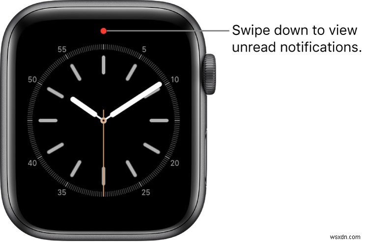 Cách thoát khỏi thông báo về dấu chấm đỏ của Apple Watch?