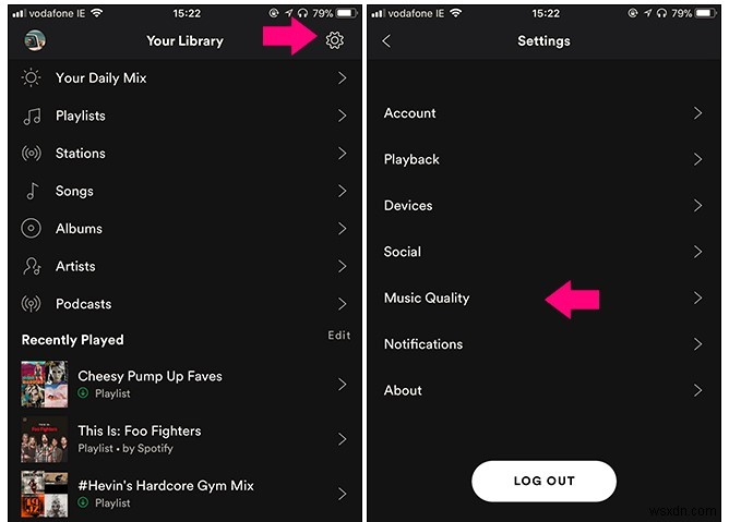 Cách phát nhạc chất lượng cao trên Spotify