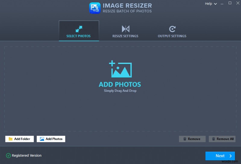 Cách chuyển đổi JPG sang PNG bằng Image Resizer trong PC Windows 10?