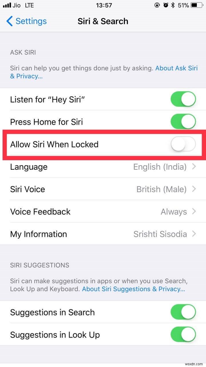 Cách tắt Siri trên iPhone của bạn