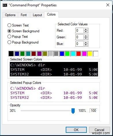 Cách thay đổi màu dấu nhắc lệnh trong Windows 10, 8, 7