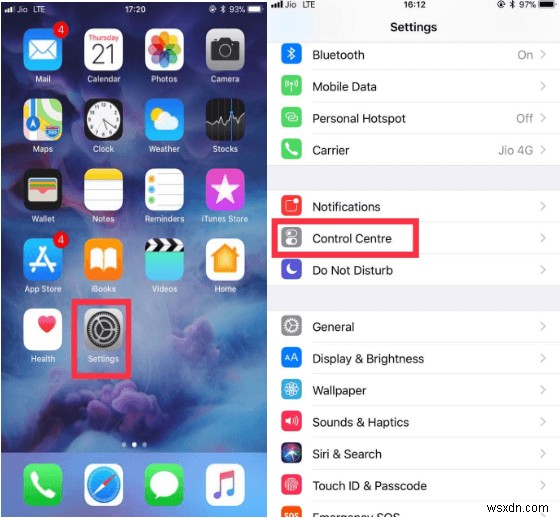 Bây giờ ghi lại màn hình bằng iPhone và iOS 11 của bạn