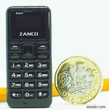 Zanco Tiny T1:Điện thoại di động nhỏ nhất thế giới