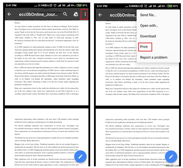 Cách trích xuất trang từ PDF trong Android và iOS