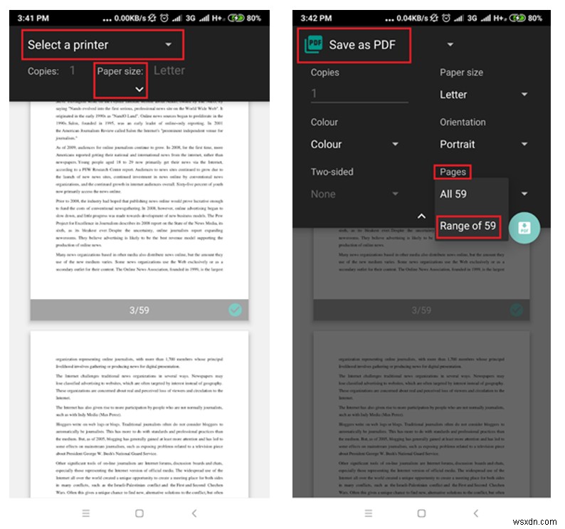 Cách trích xuất trang từ PDF trong Android và iOS