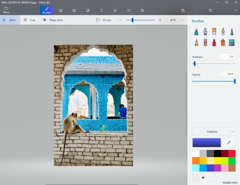 Cách tạo nền trong suốt trong Paint &Paint 3D?