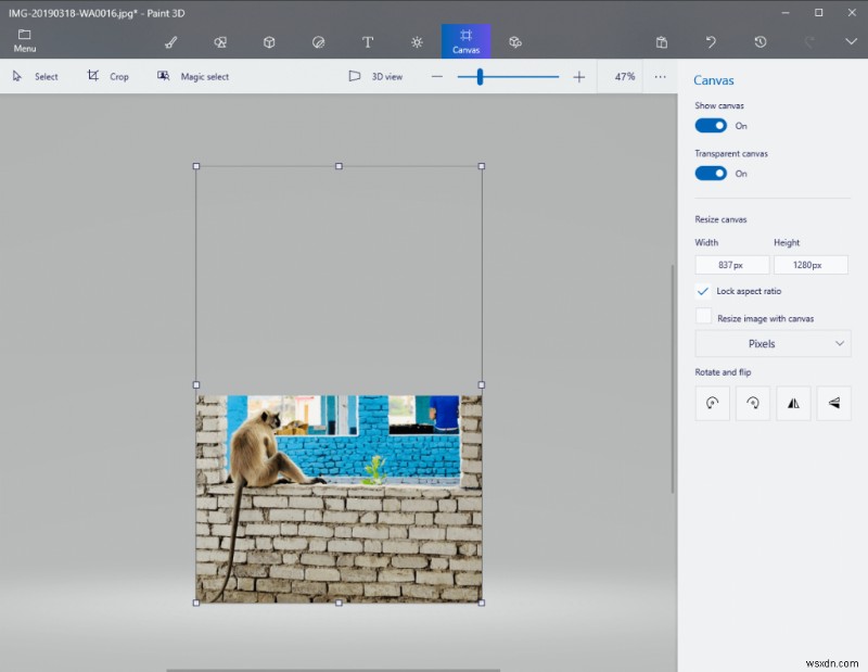 Cách tạo nền trong suốt trong Paint &Paint 3D?