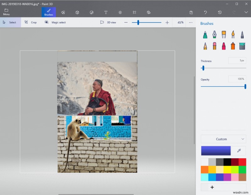 Cách tạo nền trong suốt trong Paint &Paint 3D?