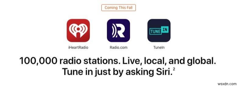 Bạn có phải là người yêu thích radio không? iOS 13 Đi kèm với một