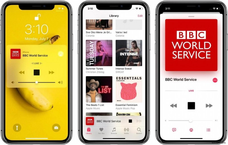Bạn có phải là người yêu thích radio không? iOS 13 Đi kèm với một