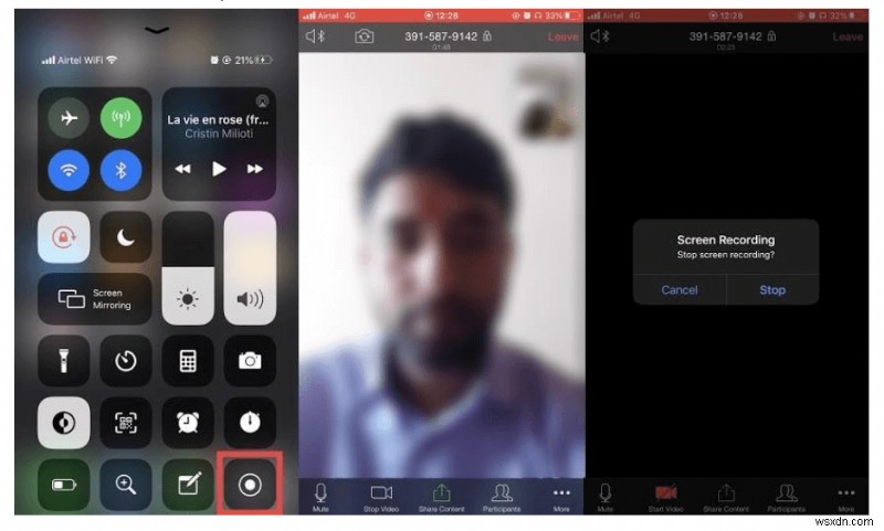 Cách quay màn hình cuộc họp thu phóng trên iPhone có âm thanh 2022