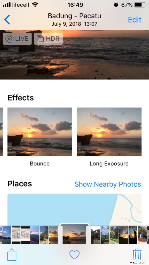 Cách chụp ảnh phơi sáng lâu trên iPhone