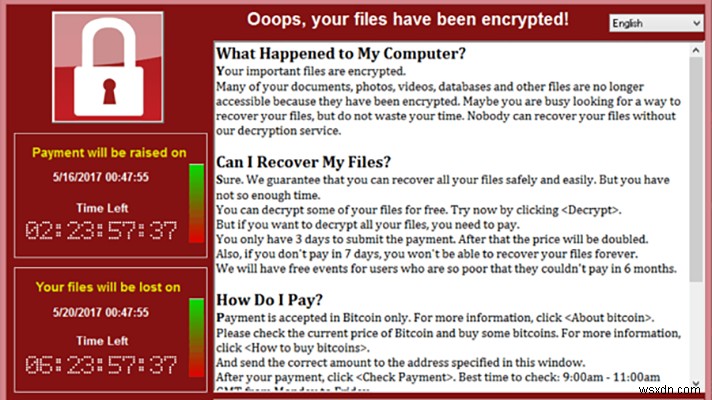 Các cuộc tấn công bằng Ransomware lớn nhất từng xảy ra