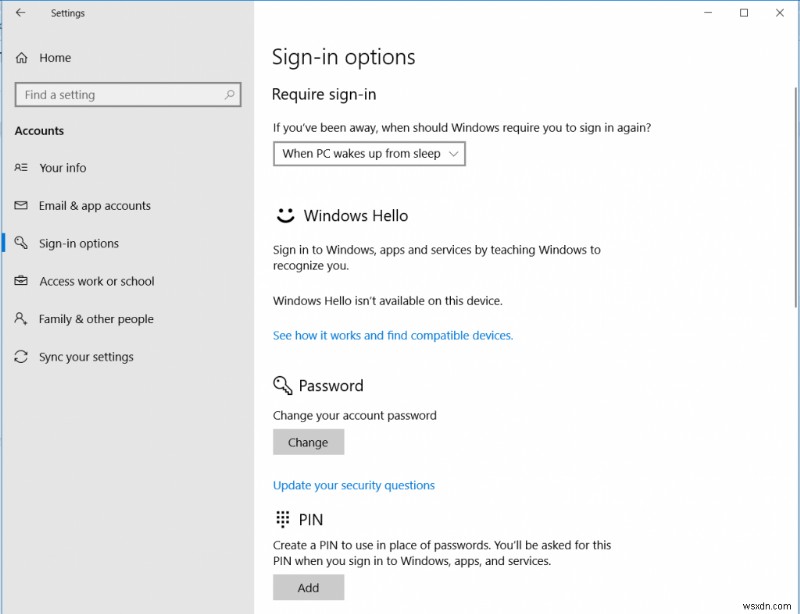 Cách đăng nhập Windows 10 không cần mật khẩu