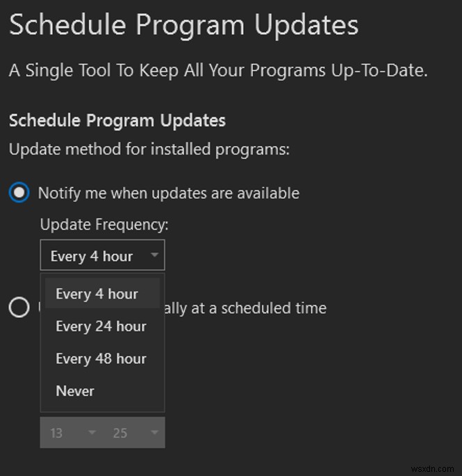 Cách lên lịch cập nhật ứng dụng tự động trong Windows 10 PC