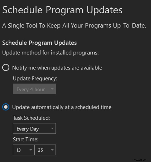 Cách lên lịch cập nhật ứng dụng tự động trong Windows 10 PC