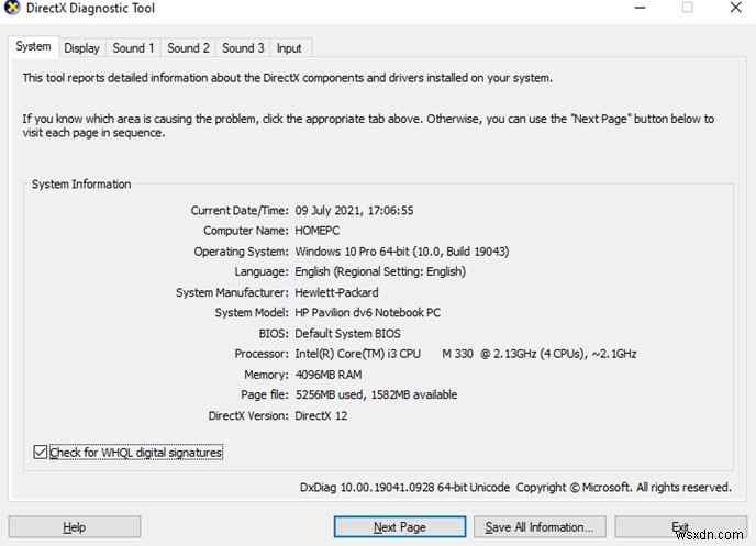 Cách khắc phục DirectX gặp phải lỗi không thể khôi phục trong PC Windows