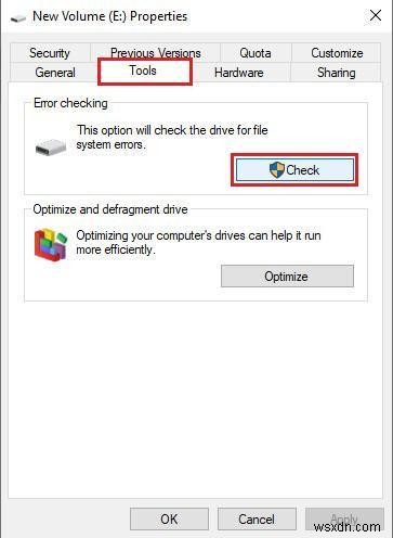 Cách khắc phục lỗi ổ đĩa không chứa lỗi hệ thống tệp được nhận dạng trên Windows 10