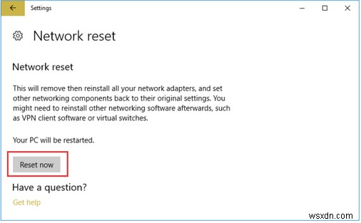 {Resolved}:Cách khắc phục lỗi thiếu bộ điều hợp mạng trong Windows 10