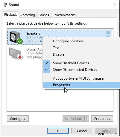 Cách khắc phục Windows Audio Device Graph Isolation ( Audiodg.Exe ) Mức sử dụng CPU cao