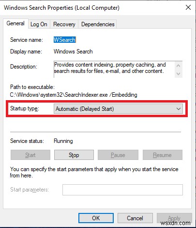 Cách khắc phục sự cố tìm kiếm trên Windows 10 bằng cách xây dựng lại chỉ mục