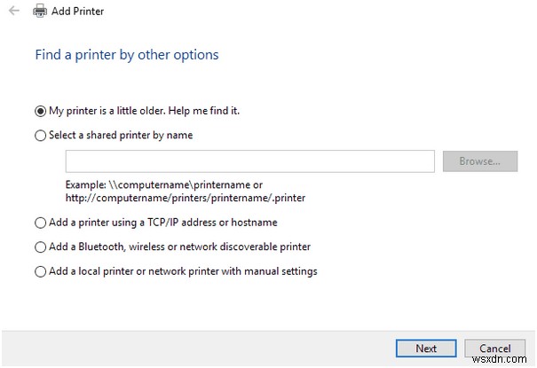 Cách thiết lập máy in không dây trên Windows 10