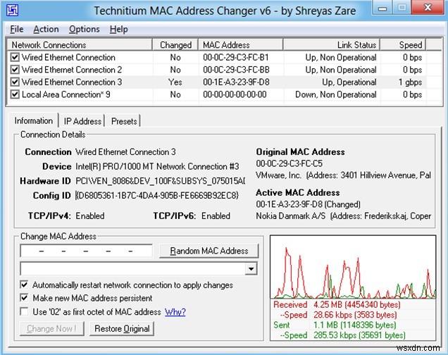 Cách thay đổi địa chỉ MAC trên Windows 10