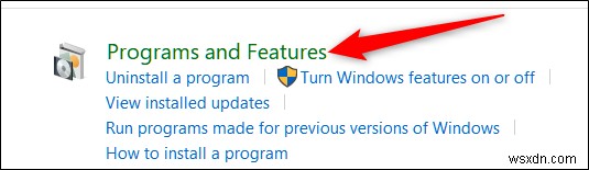 Cách sửa chữa hoặc gỡ cài đặt chương trình bị hỏng trên Windows 10