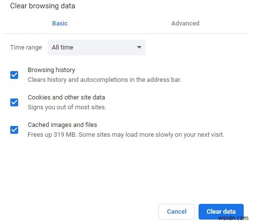 Cách khắc phục sự cố Google Chrome đang chờ sự cố bộ đệm trên Windows 10?