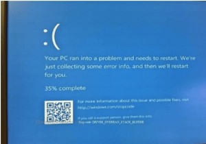 KHẮC PHỤC:Sự cố bộ đệm ngăn xếp tràn trình điều khiển trên Windows 10