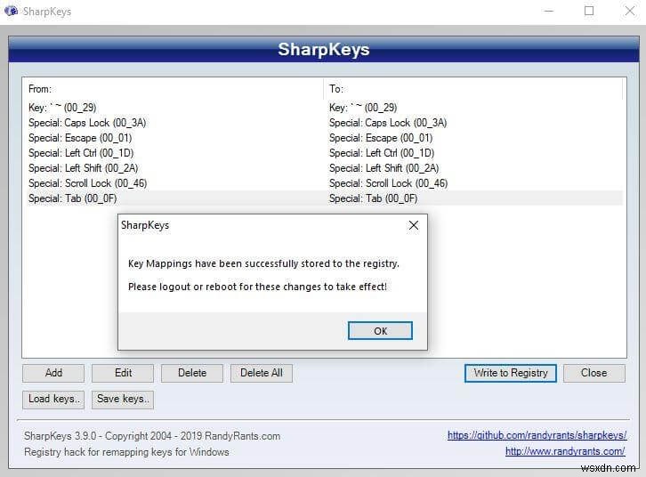 Cách sử dụng SharpKeys trong Windows 10 để ánh xạ lại bàn phím của bạn?
